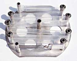 SPMD carrier Semipermeable Membrane Device (SPMD) on its carrier